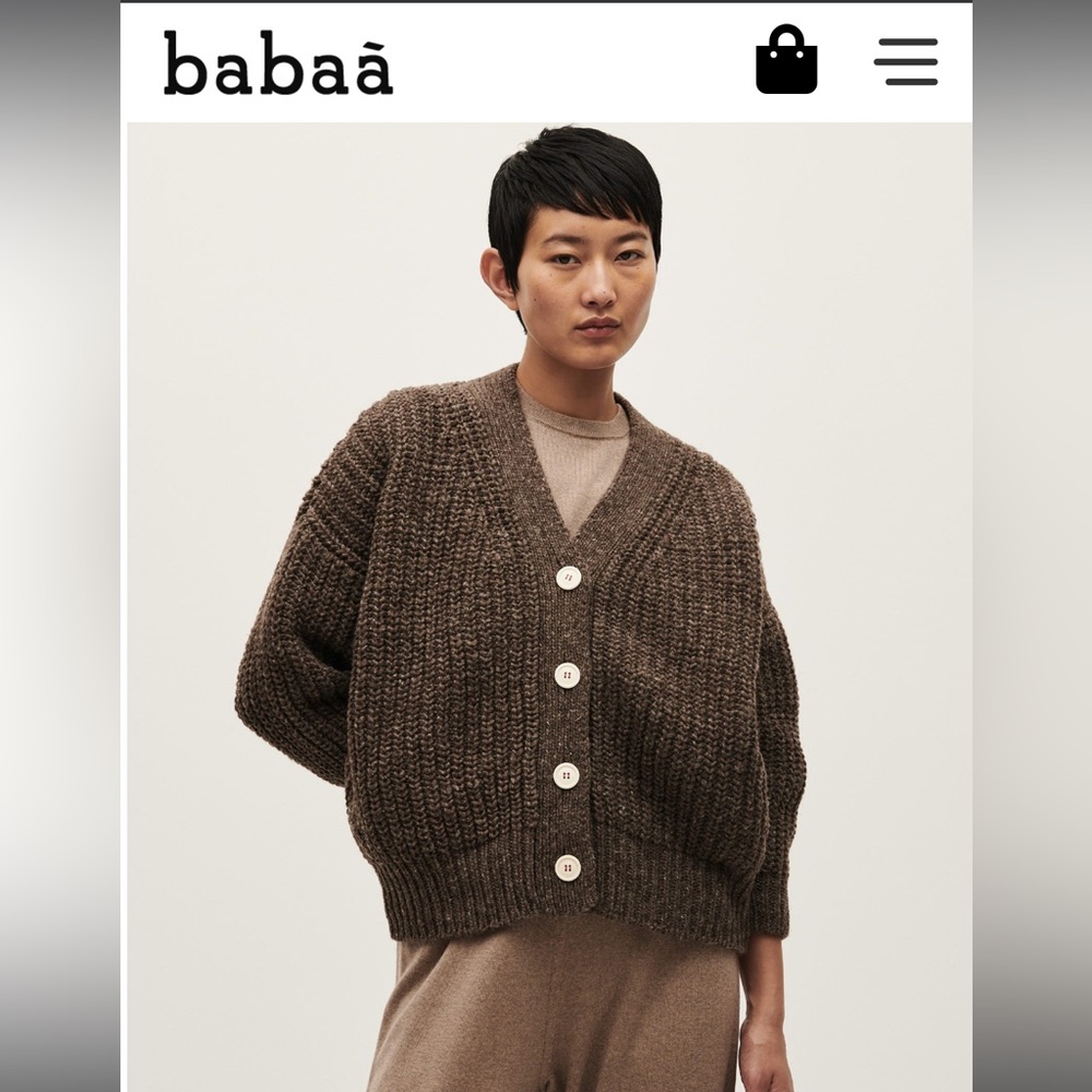 LOOKING TO TRADE Babaa cardigan no19 oak